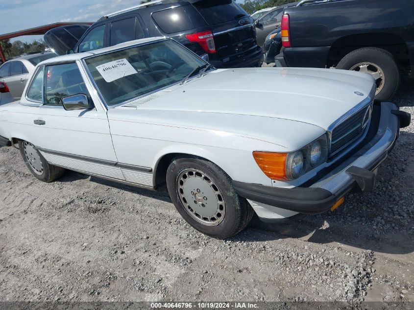 1988 MERCEDES-BENZ 560 SL #2995298173