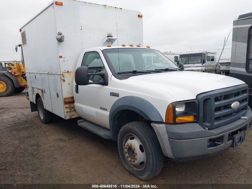 2006 FORD F-550 CHASSIS XL/XLT #2992830034