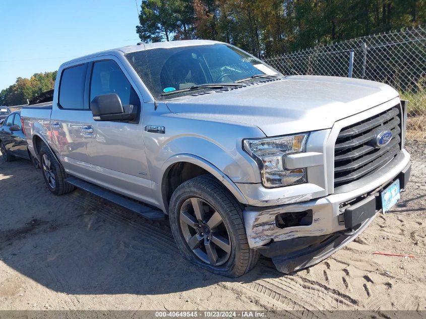 2016 FORD F-150 XLT #3035075519