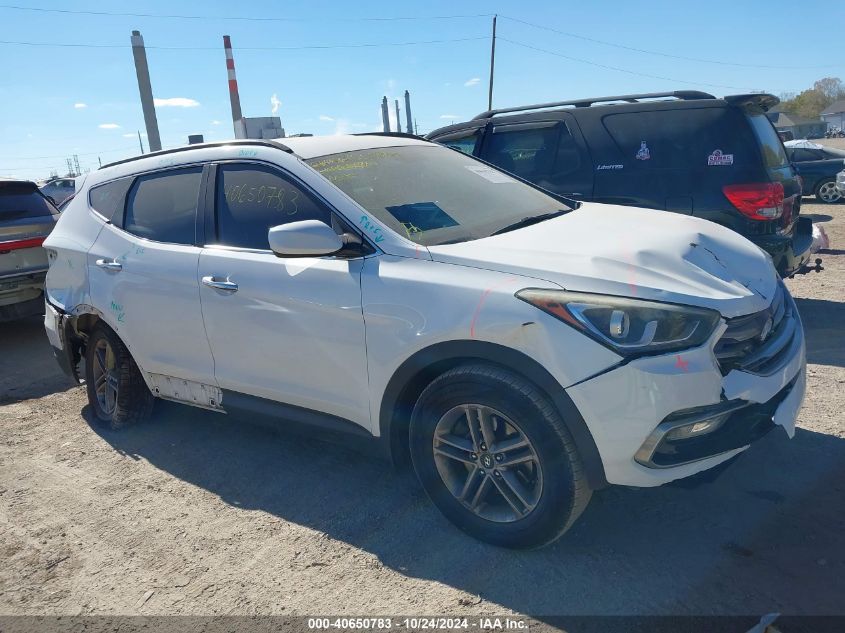 2017 HYUNDAI SANTA FE SPORT 2.4L #3035075549