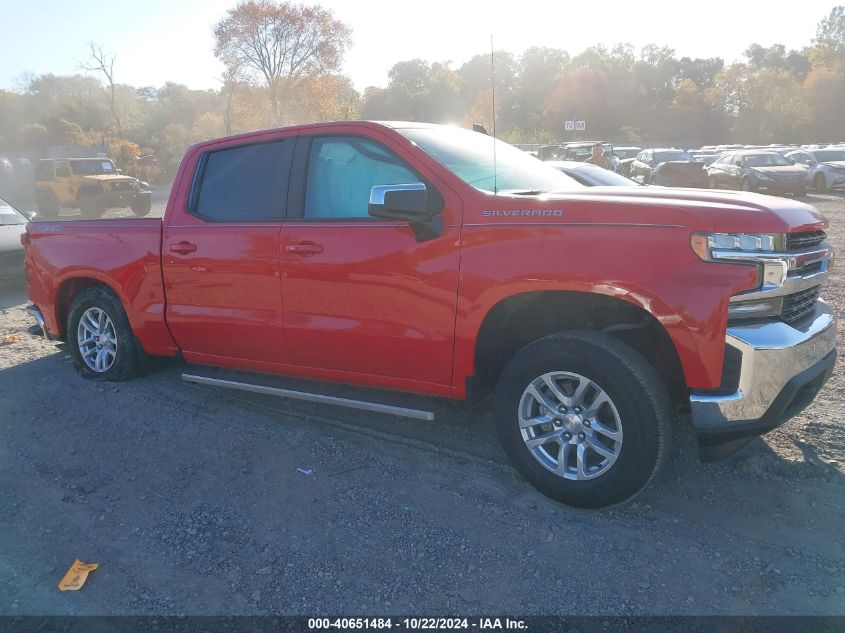 2021 CHEVROLET SILVERADO 1500 4WD  SHORT BED LT WITH 2FL #3037547717