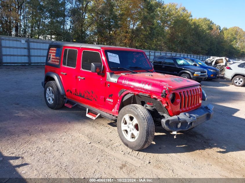 2020 JEEP WRANGLER UNLIMITED SPORT S 4X4 #3056070723