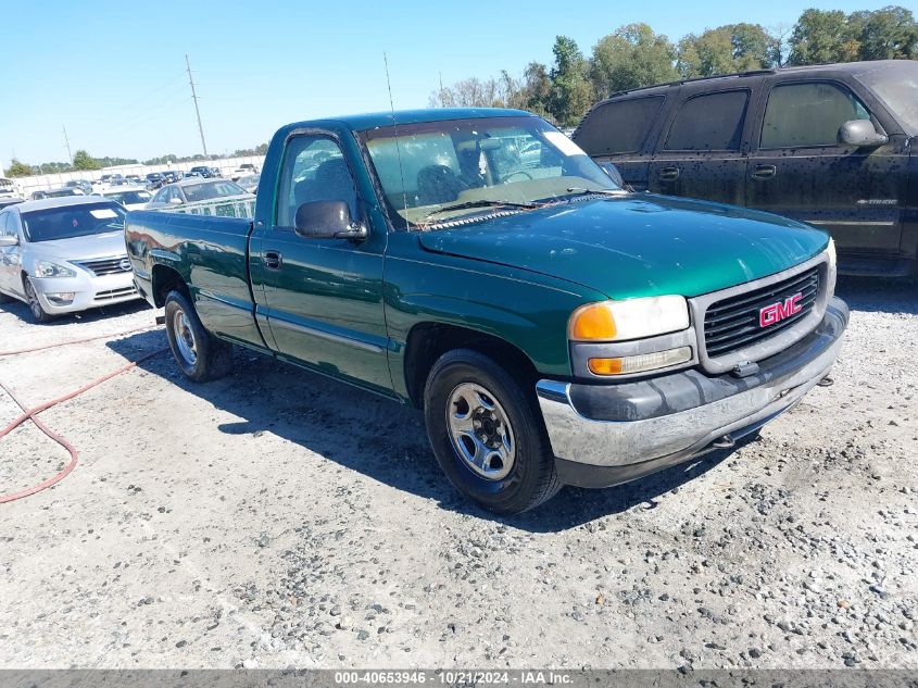 1999 GMC SIERRA 1500 SL #3037526996