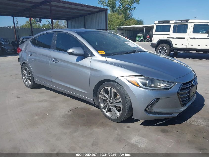 2017 HYUNDAI ELANTRA LIMITED #3035085667