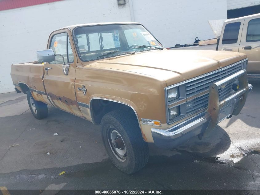 1984 CHEVROLET K20 #3035089457