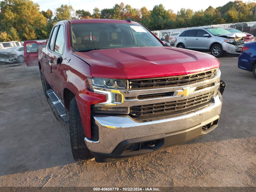 2021 CHEVROLET SILVERADO 1500 4WD  STANDARD BED LT #3037547652