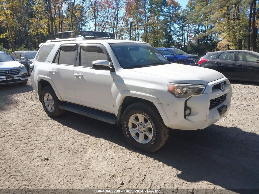 2016 TOYOTA 4RUNNER SR5 #2997774452