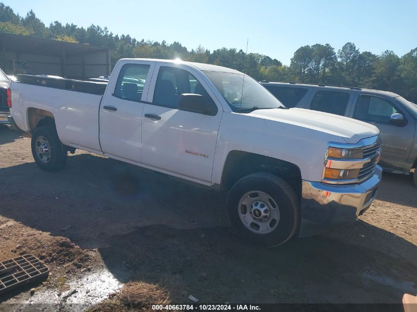 2016 CHEVROLET SILVERADO 2500HD #3037530359