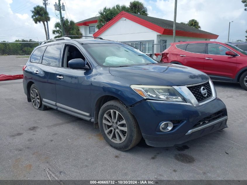 2016 NISSAN PATHFINDER SL #3005348237