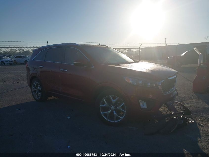 2017 KIA SORENTO 3.3L SX #3035095723