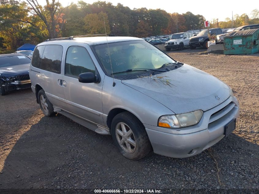 2001 NISSAN QUEST GLE #3052078067