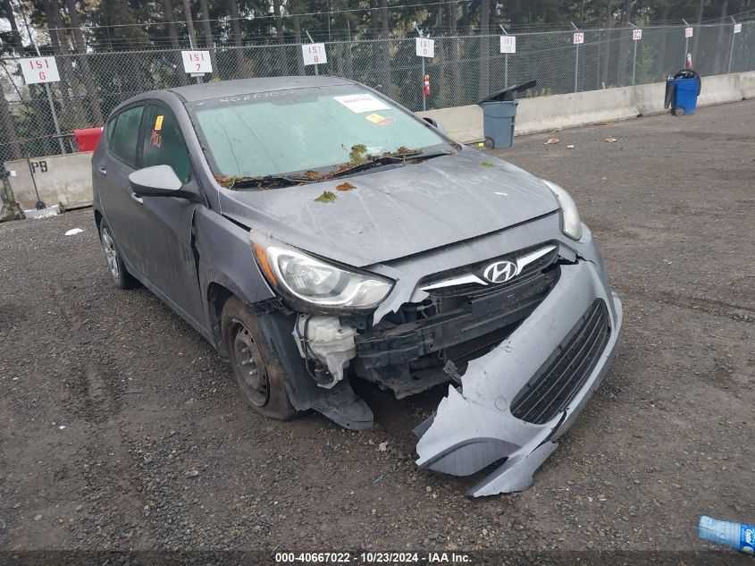 2013 HYUNDAI ACCENT GS #3035095424