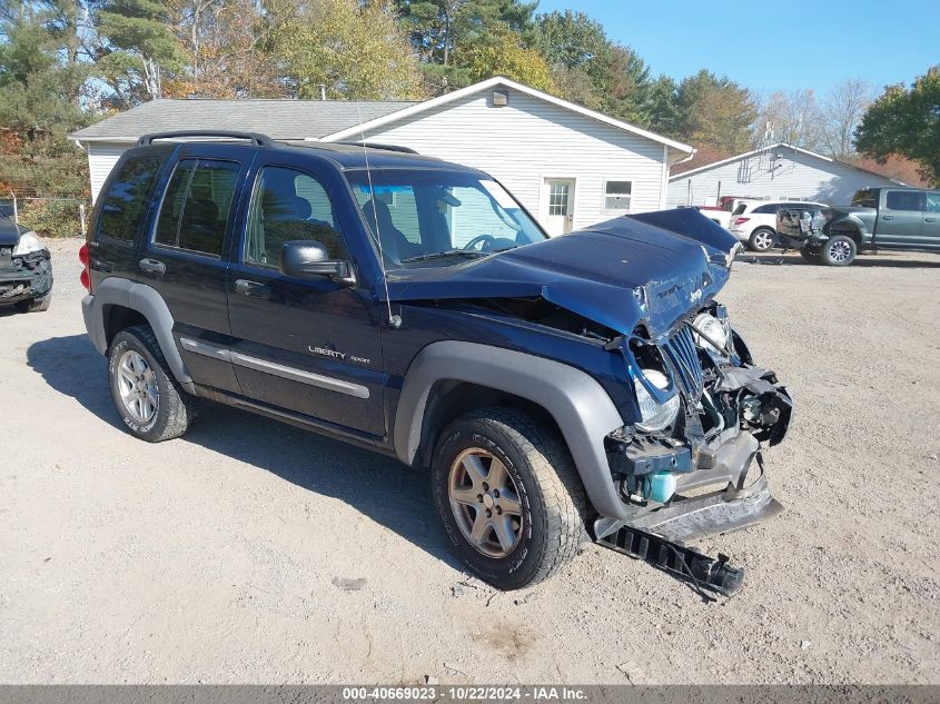 2002 JEEP LIBERTY SPORT #2992823003