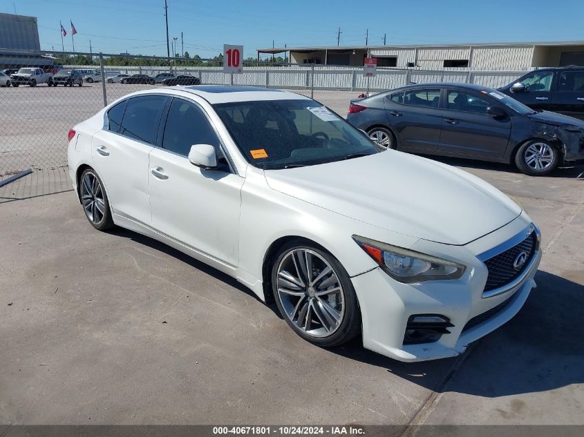 2014 INFINITI Q50 SPORT #3035085828