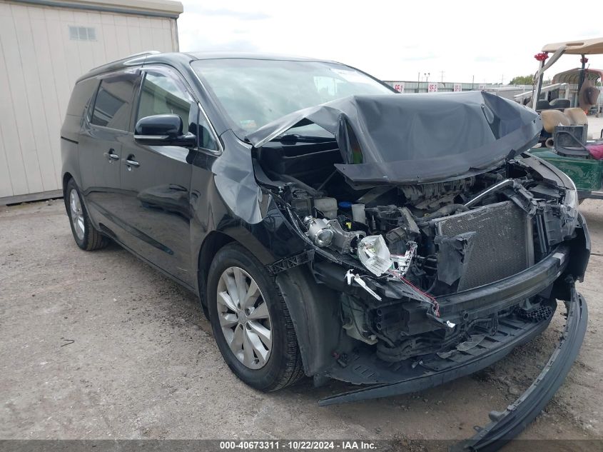 2016 KIA SEDONA EX #3042560405