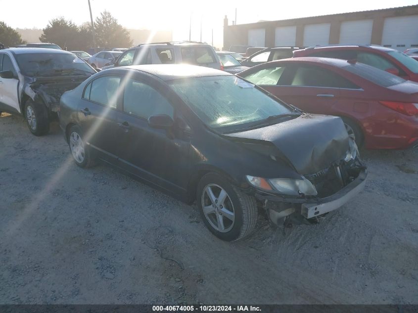 2009 HONDA CIVIC LX #3035095581