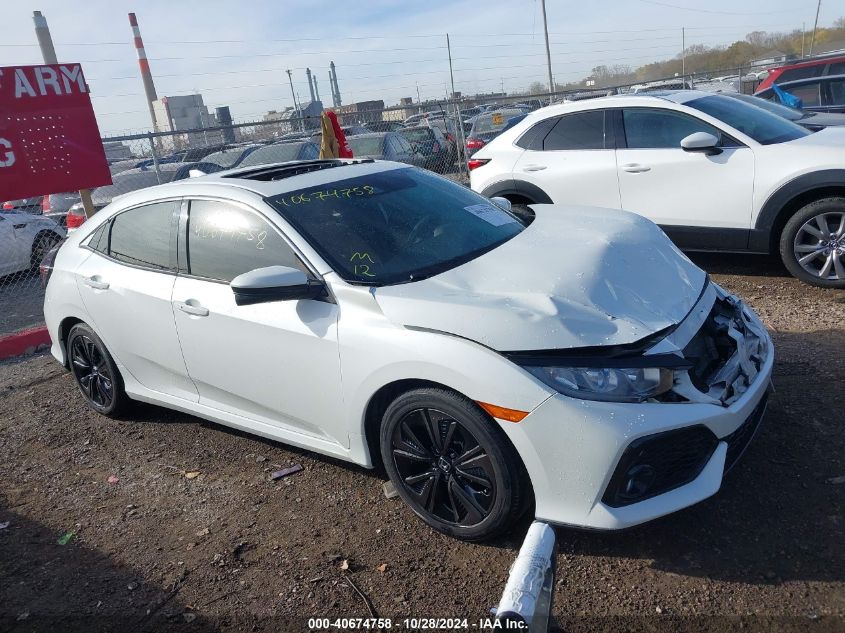 2019 HONDA CIVIC EX #3035075334