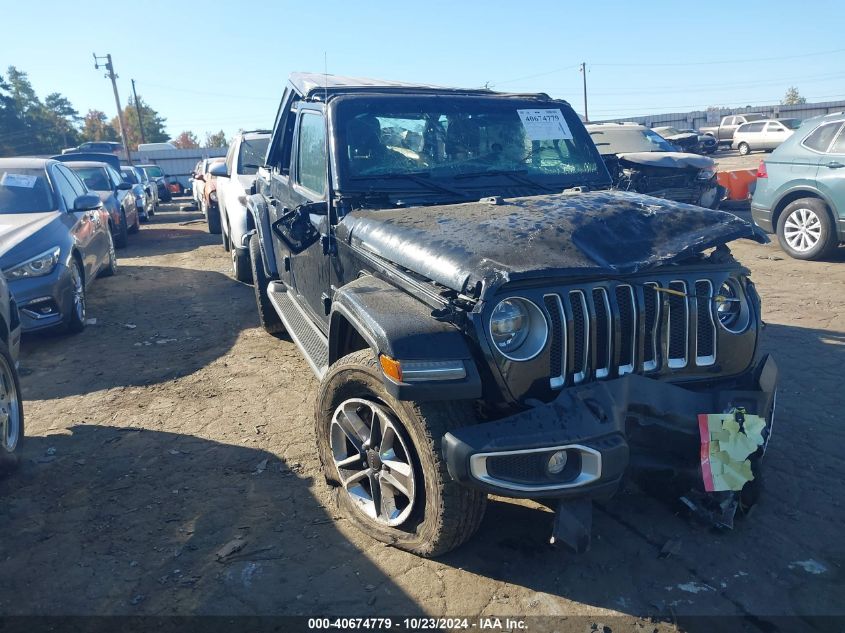 2022 JEEP WRANGLER UNLIMITED SAHARA 4X4 #3056070584