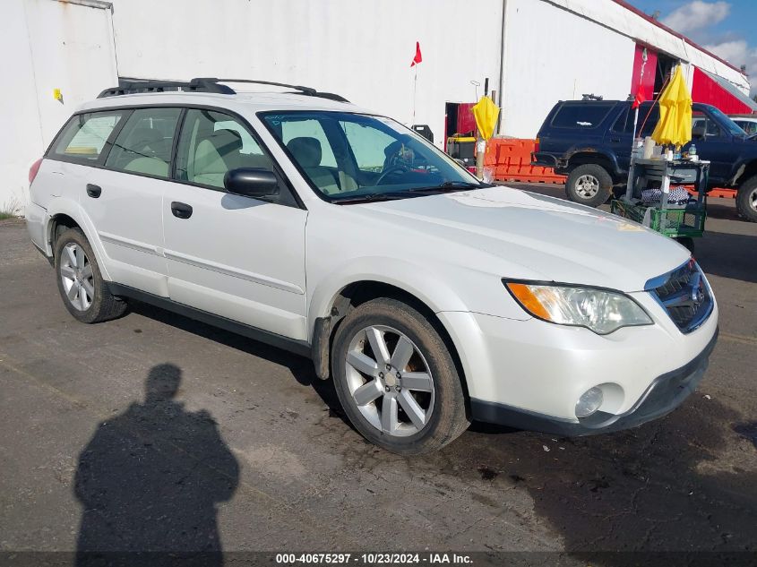 2008 SUBARU OUTBACK 2.5I/2.5I L.L. BEAN EDITION #3035095387