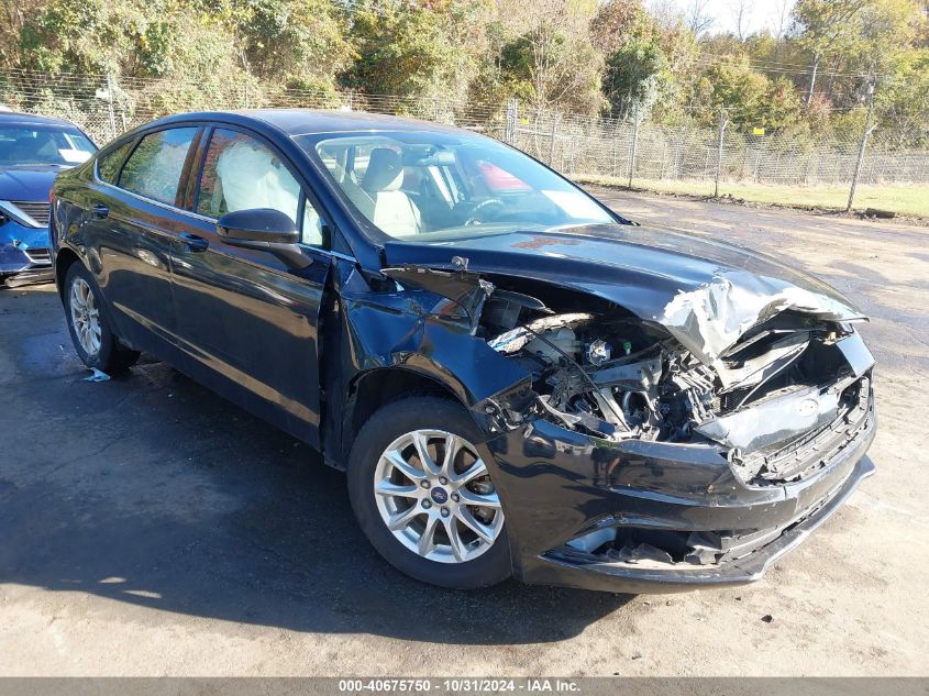 2017 FORD FUSION S #3035075312