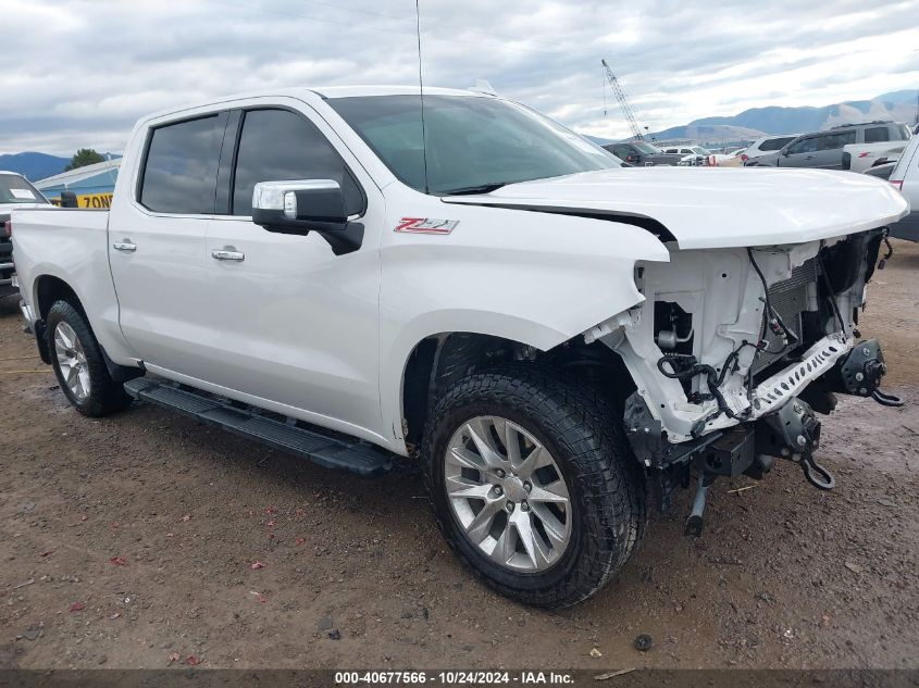 2021 CHEVROLET SILVERADO 1500 4WD  SHORT BED LTZ #3050075590