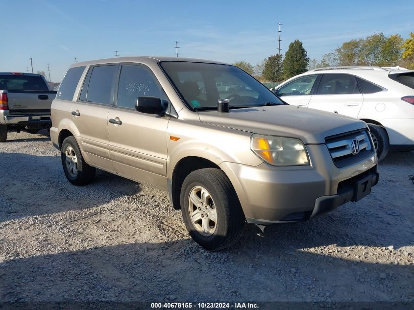 2006 HONDA PILOT LX #3035075272