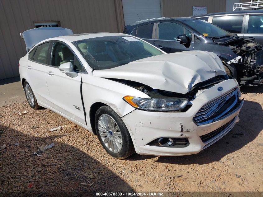 2013 FORD FUSION ENERGI SE LUXURY #3037526871