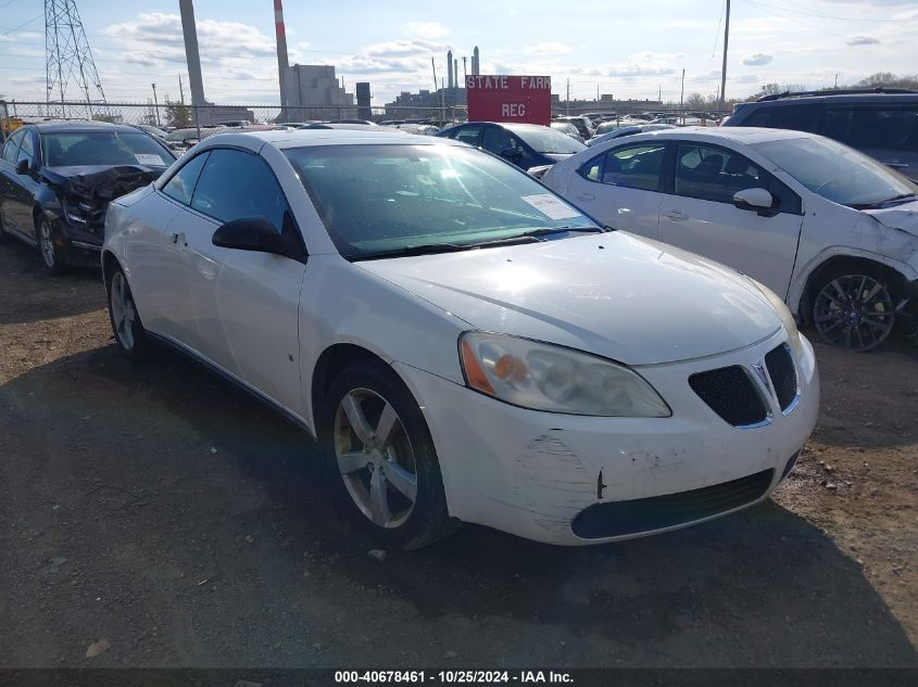 2007 PONTIAC G6 GT #3005347835