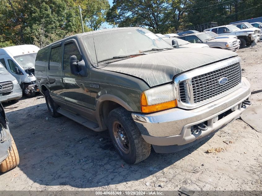 2001 FORD EXCURSION LIMITED #3035075103