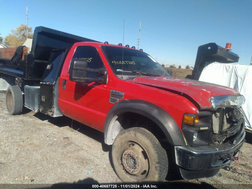 2010 FORD F-550 CHASSIS XL/XLT #2992829430