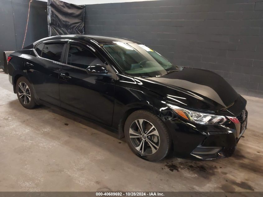 2022 NISSAN SENTRA SV XTRONIC CVT #2995296880