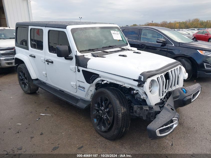 2022 JEEP WRANGLER 4XE UNLIMITED SAHARA #3053063868