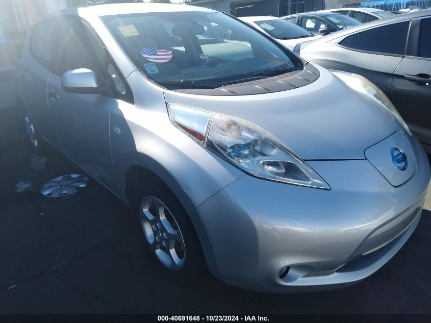 2012 NISSAN LEAF SL #2992832707