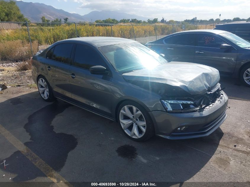 2016 VOLKSWAGEN JETTA 1.8T SPORT #3035089818