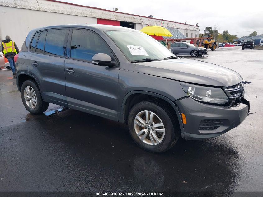 2013 VOLKSWAGEN TIGUAN S #3035095517