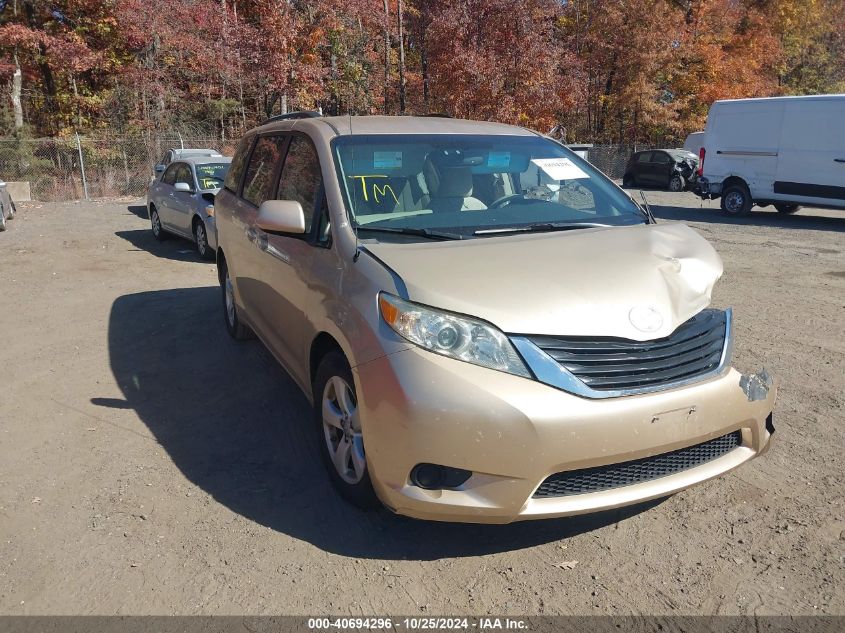 2012 TOYOTA SIENNA LE V6 8 PASSENGER #2992835208