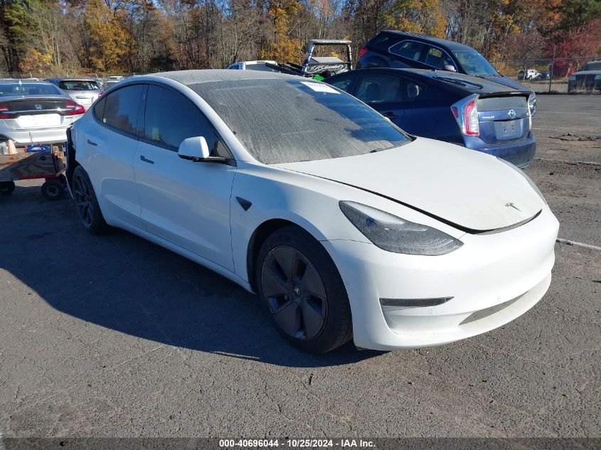 2021 TESLA MODEL 3 STANDARD RANGE PLUS REAR-WHEEL DRIVE #2990347669