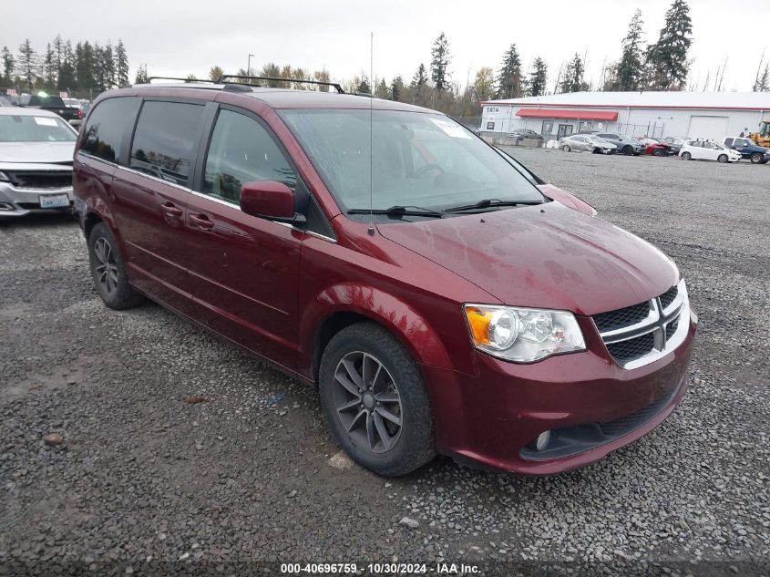 2017 DODGE GRAND CARAVAN SXT #3035095492