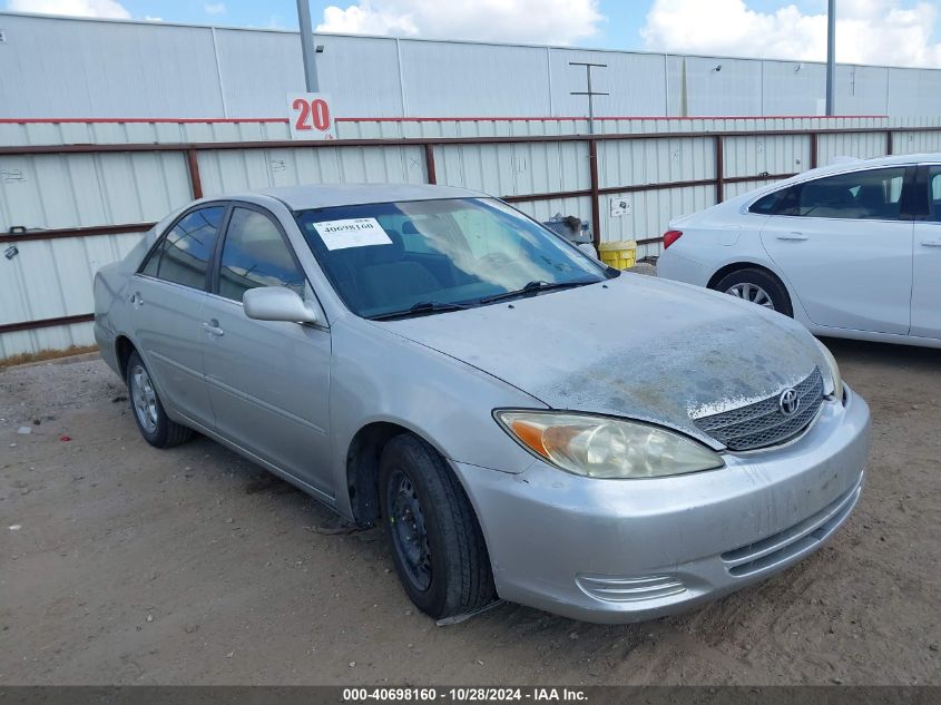 2002 TOYOTA CAMRY LE #3035085383