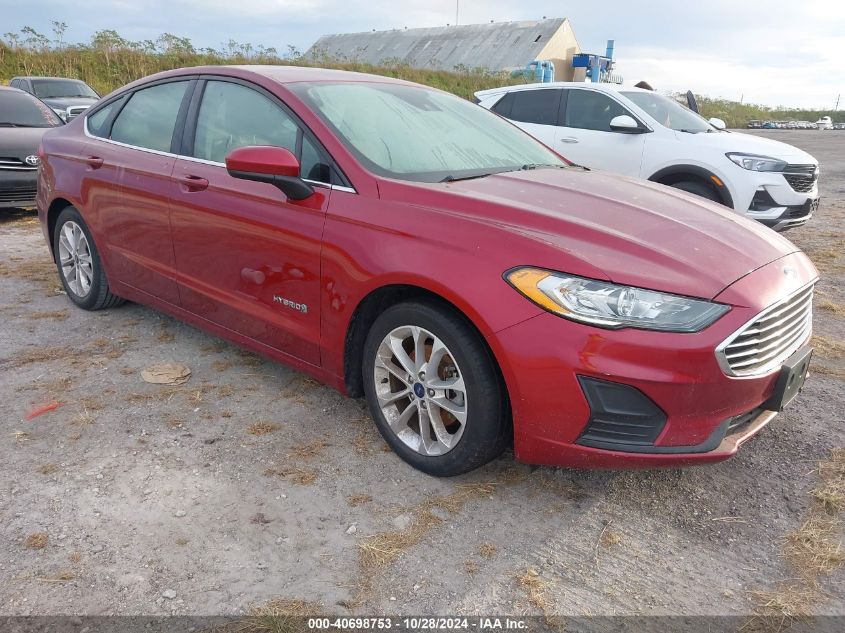 2019 FORD FUSION HYBRID SE #2992822706