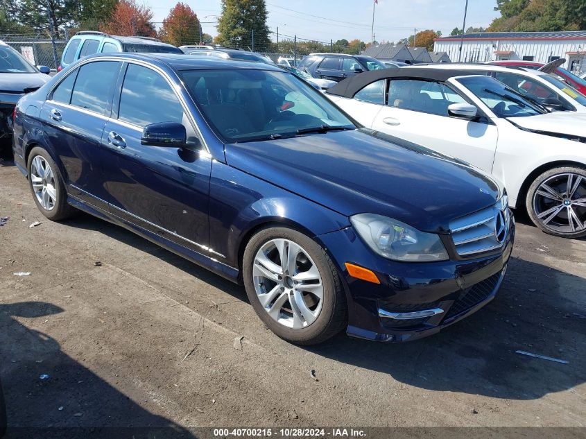 2013 MERCEDES-BENZ C 300 LUXURY 4MATIC/SPORT 4MATIC #2992822669