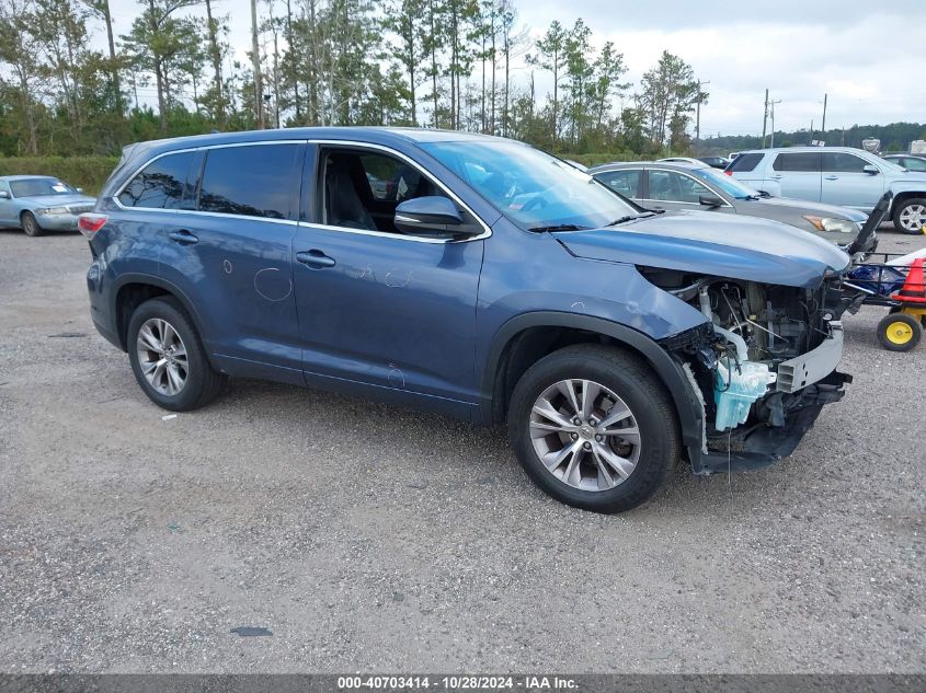 2015 TOYOTA HIGHLANDER LE PLUS V6 #2995296981