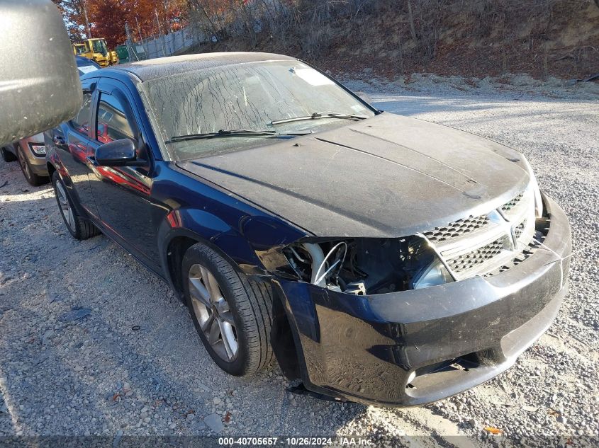 2012 DODGE AVENGER SXT PLUS #2995296844