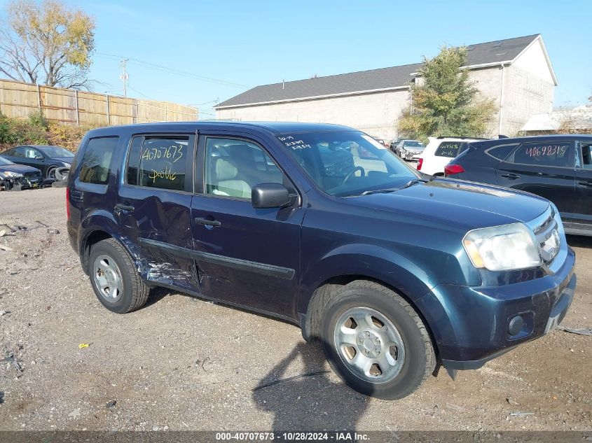 2011 HONDA PILOT LX #3035085285