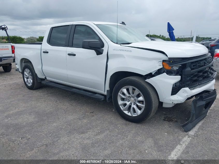 2024 CHEVROLET SILVERADO 1500 2WD  SHORT BED CUSTOM #3035074810