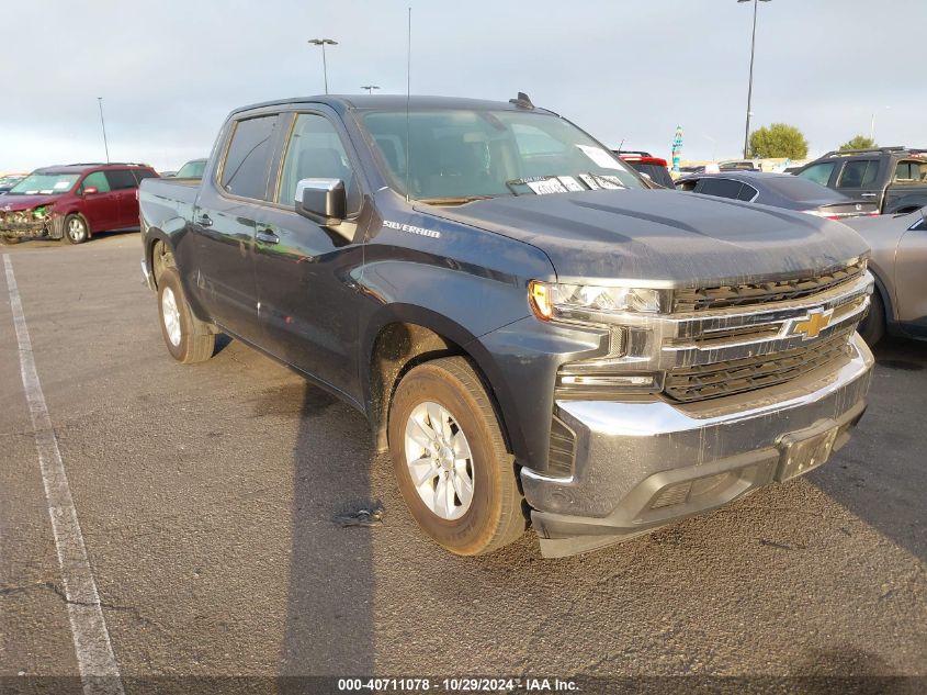 2021 CHEVROLET SILVERADO 1500 2WD  SHORT BED LT #3037522584