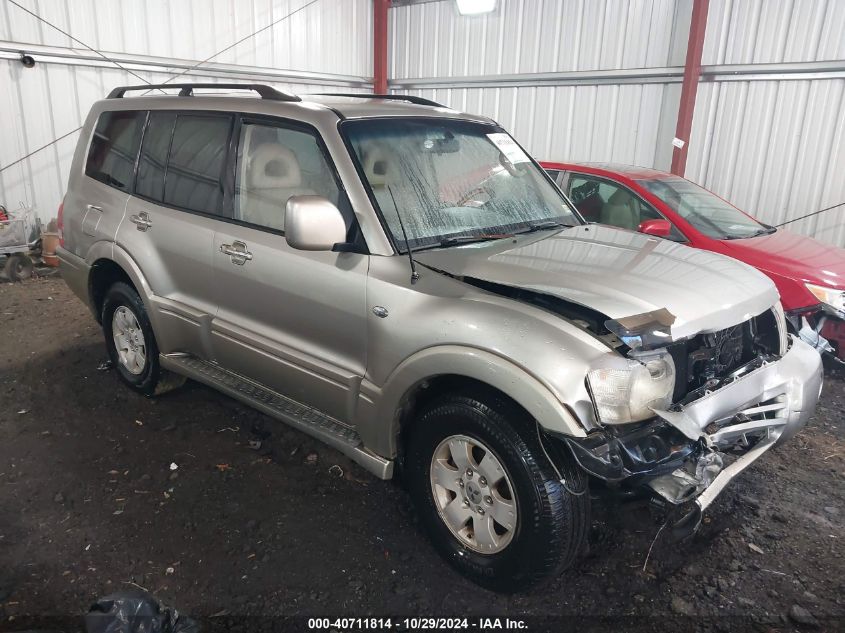 2004 MITSUBISHI MONTERO XLS #2996536146