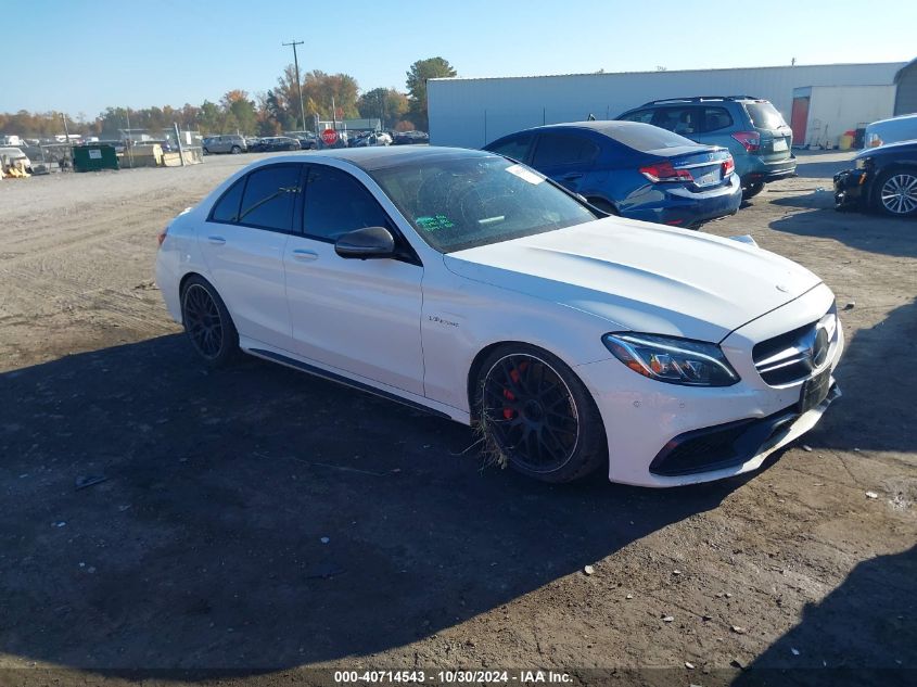 2016 MERCEDES-BENZ AMG C 63 S #3021955622