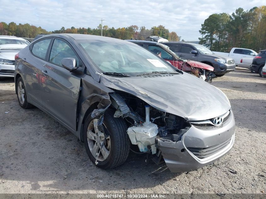 2013 HYUNDAI ELANTRA GLS #3035074711