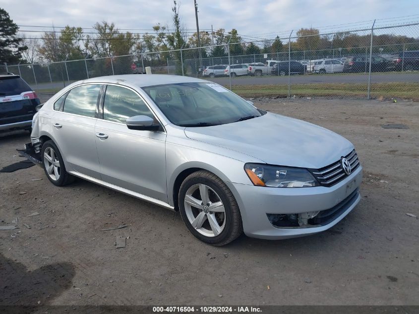 2015 VOLKSWAGEN PASSAT 1.8T SE #2995296186